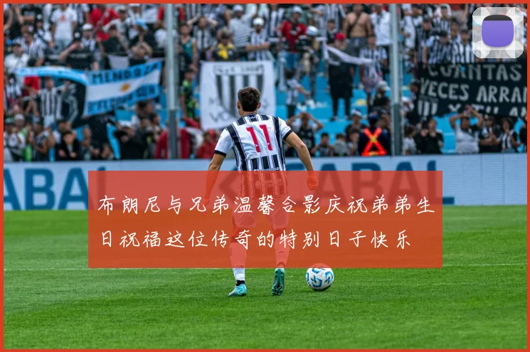 布朗尼与兄弟温馨合影庆祝弟弟生日祝福这位传奇的特别日子快乐
